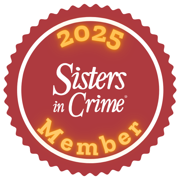 Sisters in Crime 2025 badge